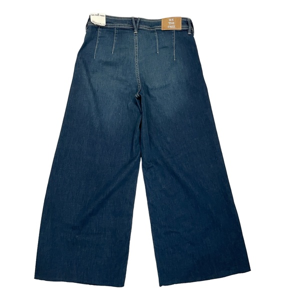 NWT We The Free Crvy Counter Culture Wide Leg Jeans - Picture 4 of 12
